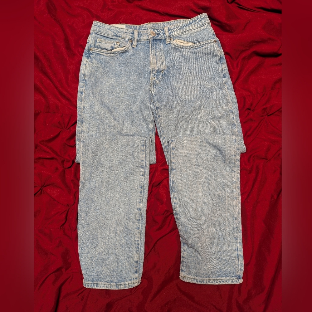 H&M &Denim Regular Fit Light Wash Men’s Denim Jeans - Casual Straight Fit